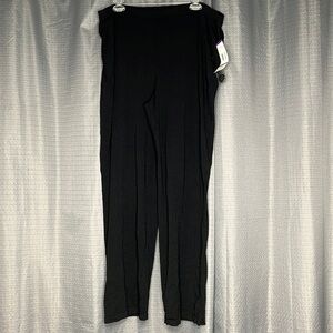 JONES NEW YORK BLACK PULL-UP STRAIGHT LEG PANTS 2X NWT